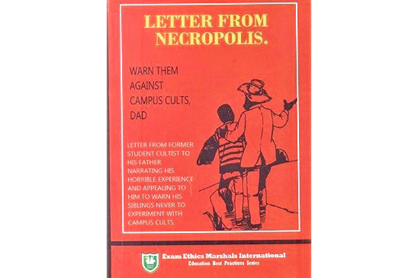 Letter from Necropolis: Warn them against Campus Cults, Dad